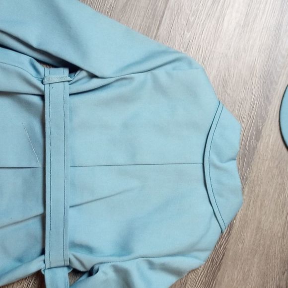 Vintage Boys Peacoat with Belt and Hat - Picture 5 of 11